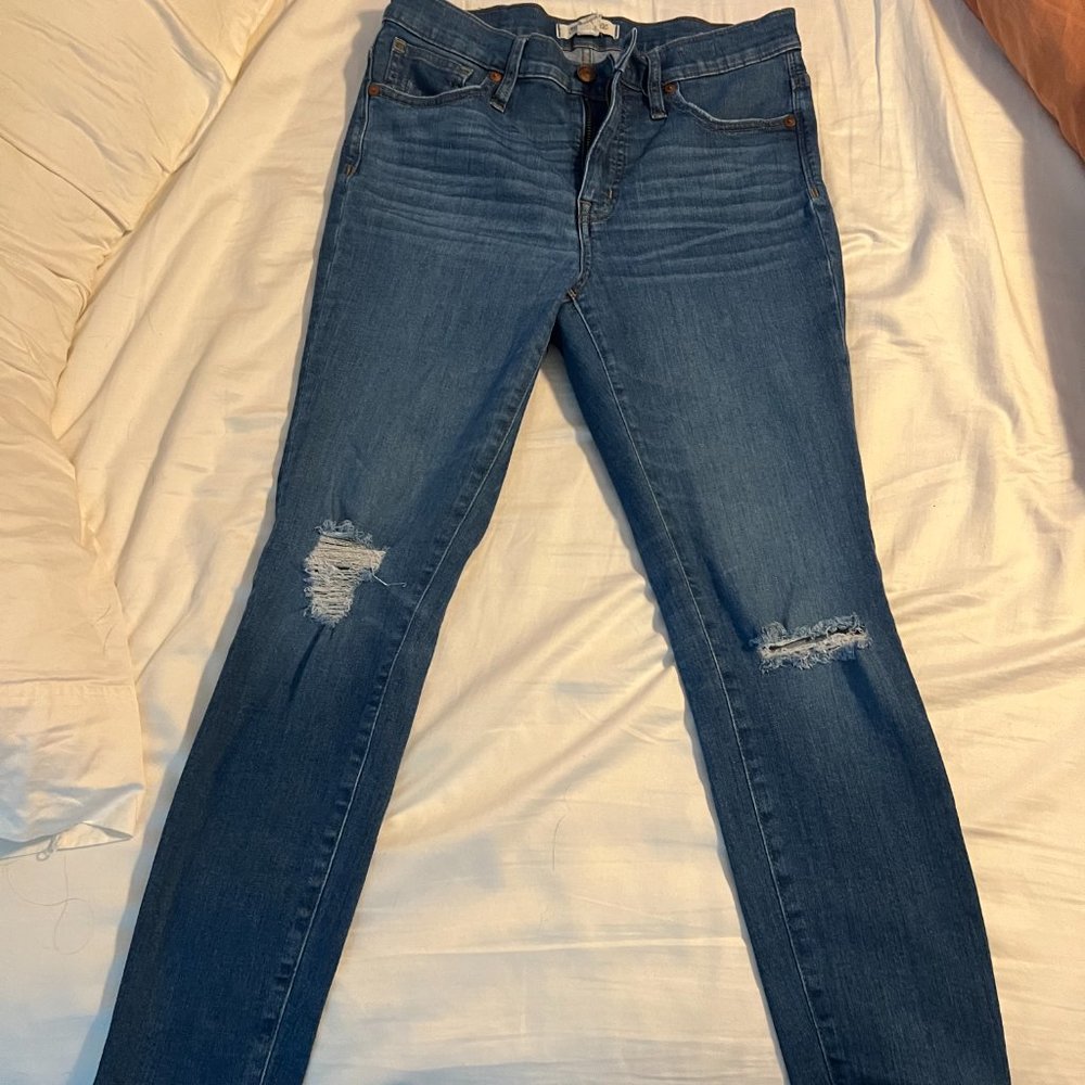 Madewell 9" Skinny High Rise SZ 28